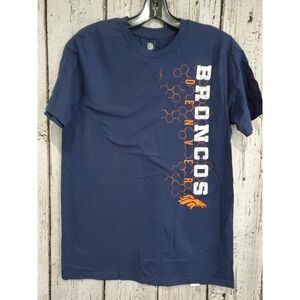 NFL Apparel Youth Large Denver Broncos Short Sleeve Tee Shirt T-Shirt NEW
